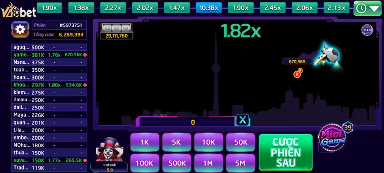 Game Nhanh Aviator Tại VaoBet Trải Nghiệm Đỉnh Cao Cùng Những Khoảnh Khắc Bùng Nổ