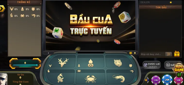 Bầu Cua Live Tại VaoBet Trải Nghiệm Cá Cược Dân Gian Đẳng Cấp Đỉnh Cao