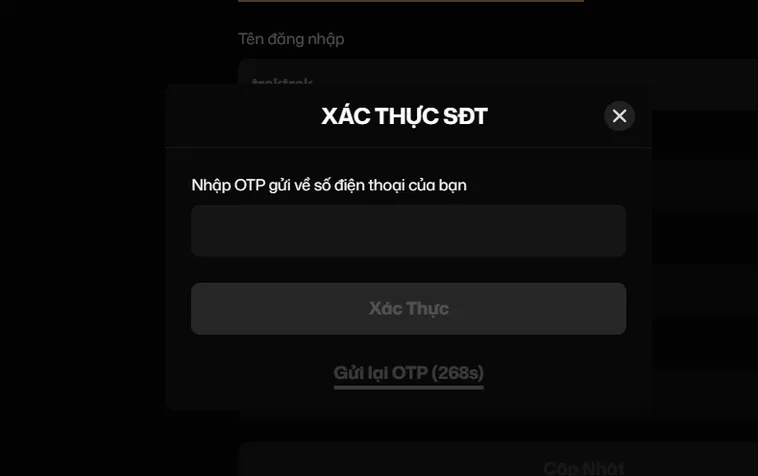 Xác thực tài khoản đa tầng an toàn cho người chơi.