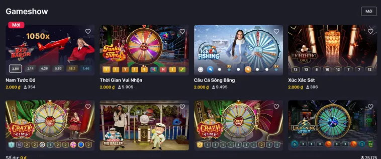 Table Game Game Shows Tại VaoBet Trải Nghiệm Đẳng Cấp Cùng Dealer Xinh Đẹp
