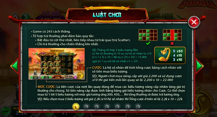 Khám Phá Thế Giới Slot Game Kungfu Panda Tại VaoBet Đỉnh Cao Giải Trí