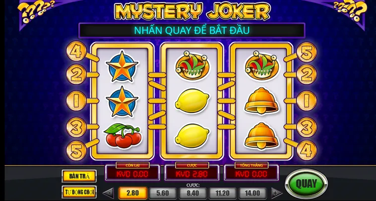 Trải Nghiệm Đỉnh Cao Game Nhanh Mystery Joker Tại VaoBet Siêu Phẩm Mới