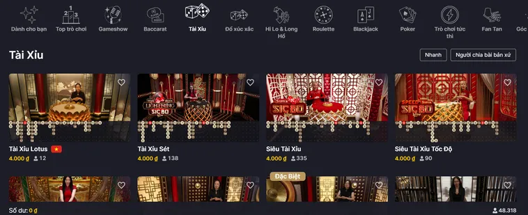 Siêu Phẩm Sicbo Live Tại VaoBet Đấu Trường Của Những Tay Chơi Số Thật