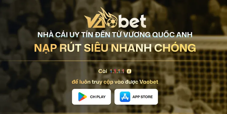 Nhà cái VaoBet uy tín hàng đầu châu Á cung cấp tỷ lệ hoàn trả 1.5% vô hạn và kho game cá cược thể thao casino trực tuyến đỉnh cao nhất 2026.