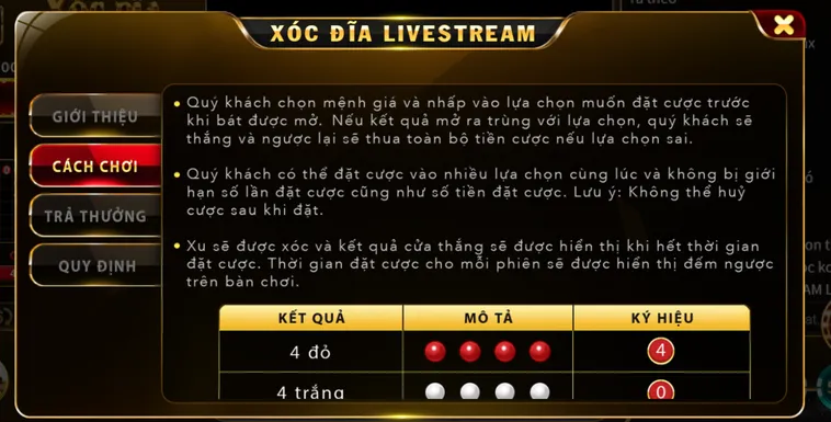 Xóc Đĩa Live Tại VaoBet Trải Nghiệm Cá Cược Trực Tuyến Đẳng Cấp Đỉnh Cao